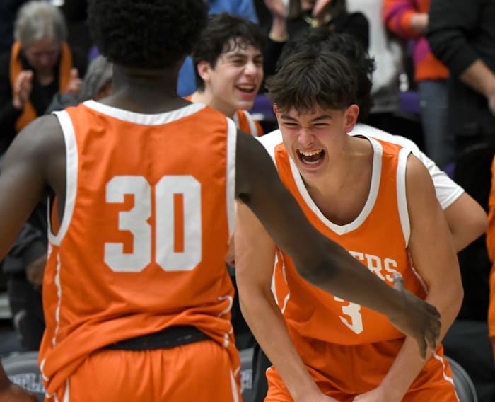 Beaverton Southridge 6A Oregon boys basketball quarterfinal 2024 Taylor Balkom 50